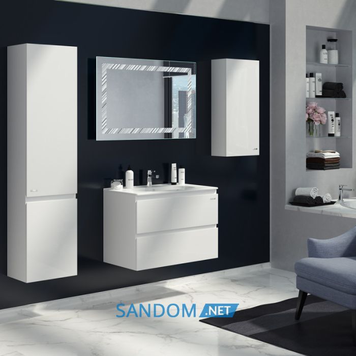 Навесной шкафчик в ванную Sanwerk Foreva Air Slim 35