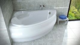 Ванна акриловая асимметричная Wenus 140x95 L
