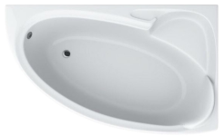 Ванна акриловая Swan Bianka 155х95 с панелью и ножками