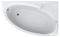 Ванна акриловая Swan Bianka 155х95