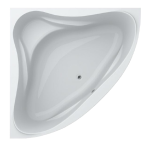 Ванна акриловая Swan Alia 150x150 с панелью и ножками