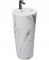 Умывальник (раковина) REA BLANKA MARBLE MATT напольный 40x40