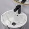 Умывальник (раковина) REA BLANKA MARBLE MATT напольный 40x40