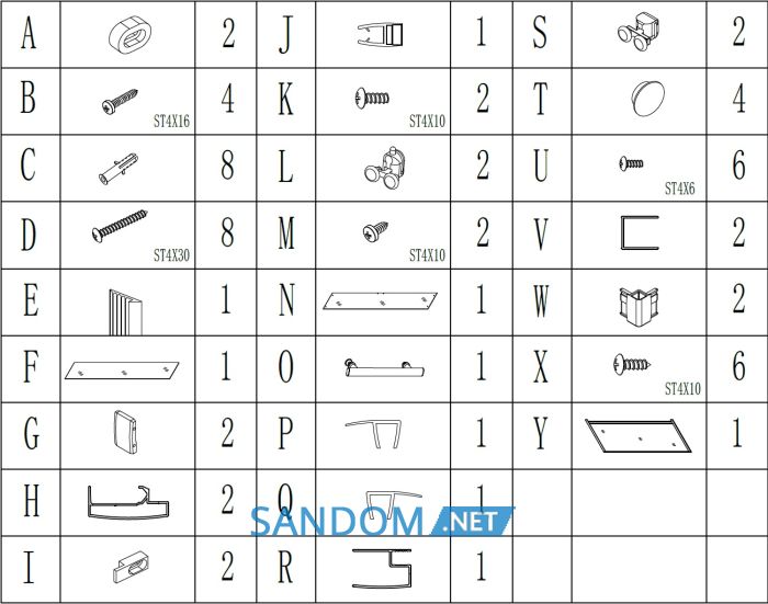 Душевая кабина Bravo Nisa N120TC 120x80x180 без поддона