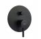 Смеситель для ванны REA LUNGO BLACK + BOX черный скрытого монтажа