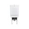 Унитаз-компакт Qtap Cardinal безободковый с сиденьем Soft-close QT0422C666PW