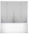 Шторка для ванної кімнати Ko&Po F 150x140 W