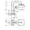 Душова система Grohe Tempesta Cosmopolitan System 250 Cube 26691000