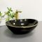 Умивальник накладний VBI PARMA BLACK GOLD EDGE 41,5x33,5