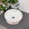 Умывальник накладной VBI PRATO BRUSH SILVER WHITE 36x36
