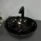 Умывальник накладной VBI PARMA MARBLE BLACK GLOSSY 41,5x33,5