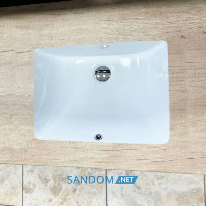Умывальник врезной VBI SIRACUSA WHITE 51x38