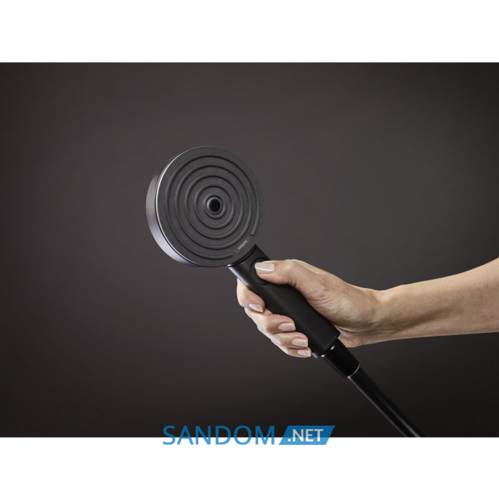 PULSIFY ручний душ 105 3jet (3 типи струї PowderRain, IntenseRain, MonoRain) EcoSmart, чорний матовий