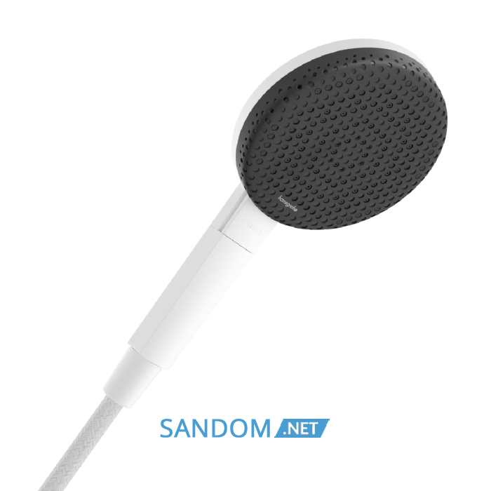 RAINDANCE ALIVE SELECT S ручний душ (3 типи струменів RainAir, PowderRain, Massage), білий матовий
