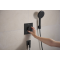 RAINDANCE ALIVE SELECT S душовий набір EcoSmart (ручний душ 3режими, шланг, тримач), шліфованний чорний хром