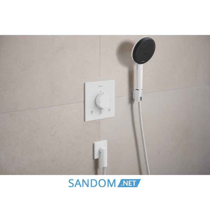 ECOSTAT COMFORT E термостат для 2х споживачів, ПМ, білий матовий