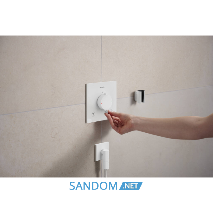 ECOSTAT COMFORT E термостат для 2х споживачів, ПМ, білий матовий