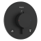 ECOSTAT COMFORT S термостат для 2х споживачів, ПМ, чорний матовий
