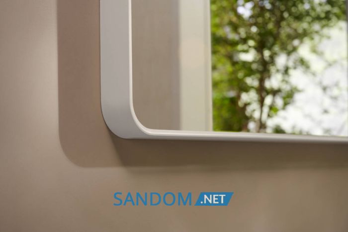 XARITA LITE Q дзеркало 100*70см з горизонтальною  LED підсвіткою