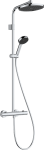 ACTIVERA S 240 1jet EcoSmart Showerpipe душова система з термостатом, хром