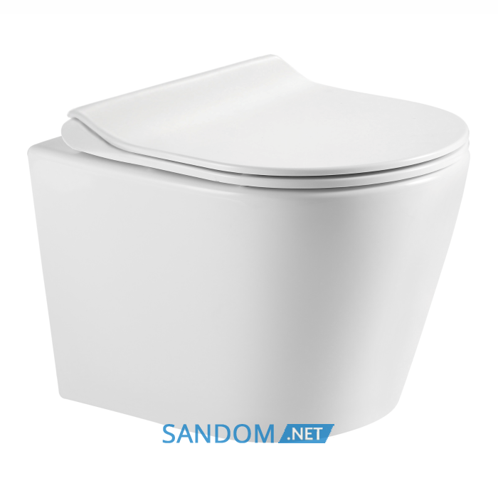 DOBRY унітаз підвісний c06822200 (48,5 * 36 * 36,5 см, twist, сидіння duroplast)