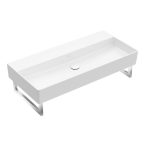 MEMENTO умивальник  100*47,50см  без  отв, без переливу, White Alpin