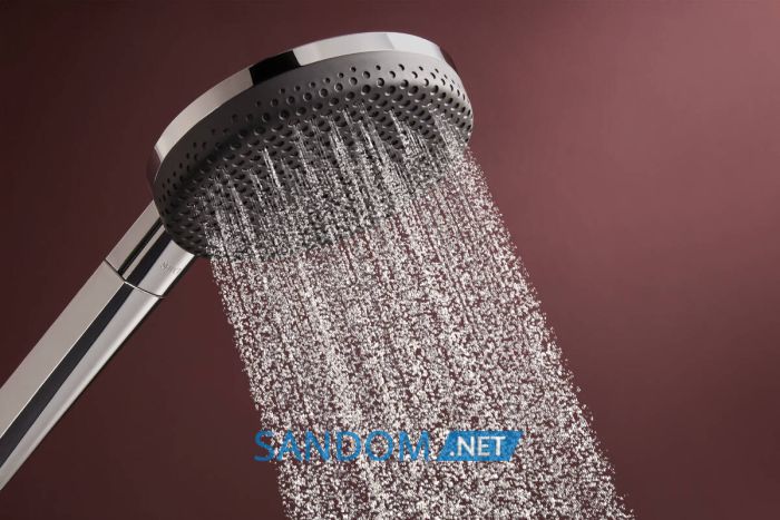 RAINDANCE ALIVE SELECT S ручний душ (3 типа струи RainAir, PowderRain, Massage), EcoSmart, хром