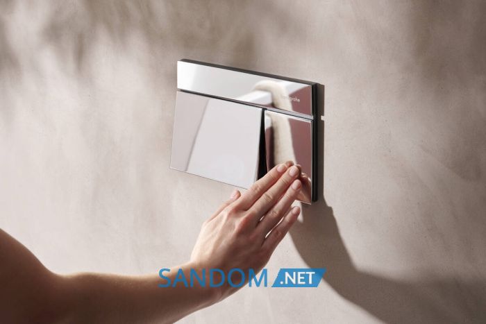 iFRAME ELEMENT E змивна клавіша,  хром
