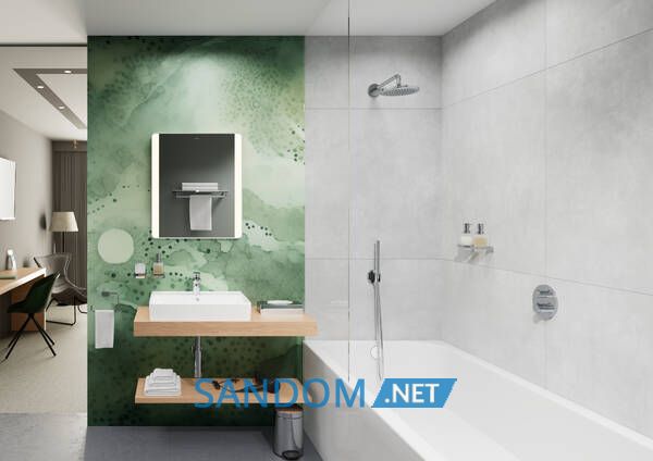 TUBSET UNIVERSAL Злив/перелив для ванни з сифоном