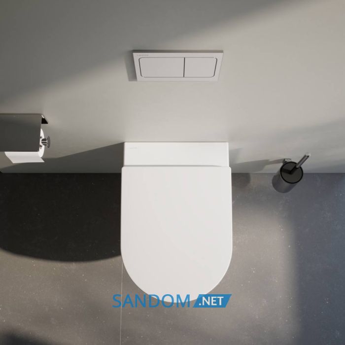 PRO X Rimless/Silent Flush підвісний унітаз, в комплекті з сидінням slow closing, білий