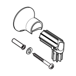Hansgrohe кріпильний елемент для штанги Unica C
