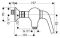 Axor Terrano - змішувач в душову кабіну (хром) HANSGROHE 37600000