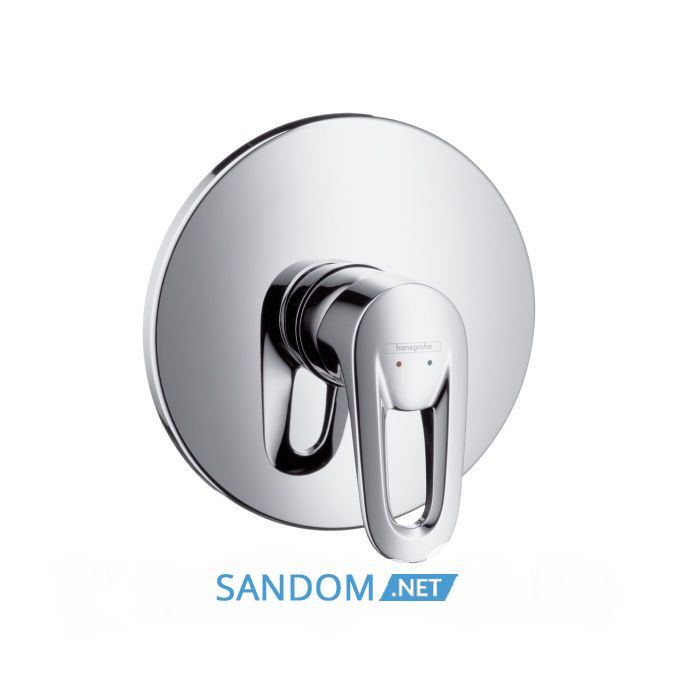 Metropol E-змішувач в душ врізний (хром-золото) HANSGROHE 14675090