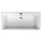 Squaro Edge 12 ванна 190*90см, з нiжками, з комплектом злив/перелив white (alpin)