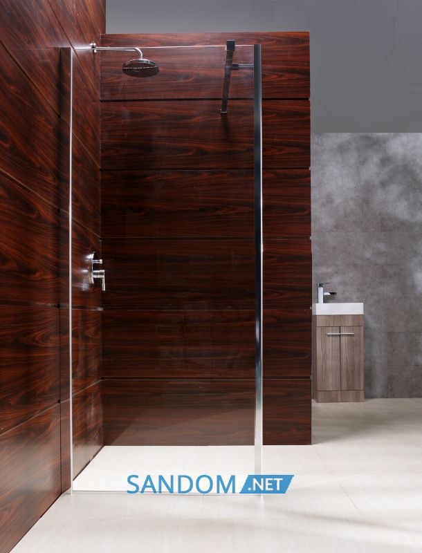 Стінка Walk-In 90*190см, загартоване прозоре скло 8мм
