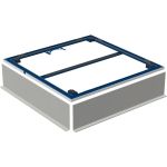 Geberit Монтажна рама для поверхні для душової зони Setaplano до 100 см, для 4х ніжок 100 * 100 см