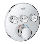 SmartControl Термостат для душа / ванни з 3 кнопками, накладна панель