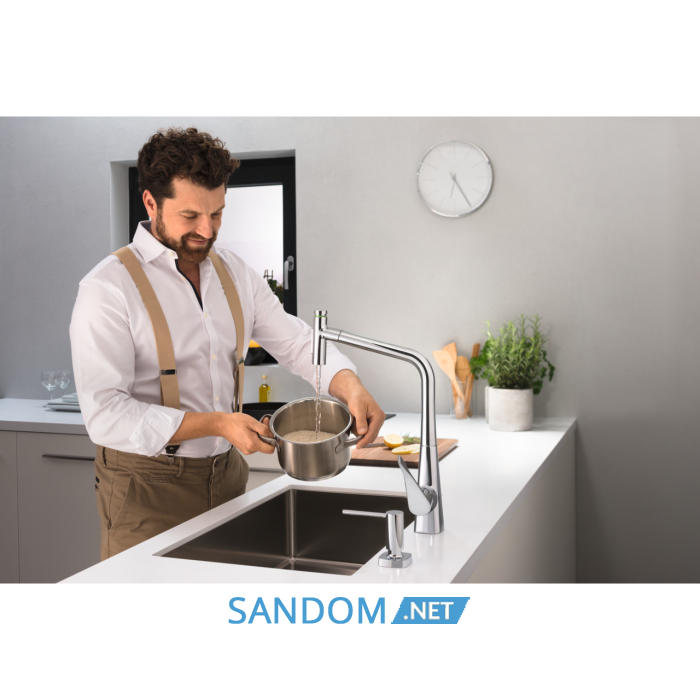 Hansgrohe Дозатор для жидкого милу A71, хром