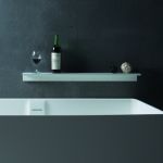 Поличка кам'яна Solid surface 600 * 120 * 65мм