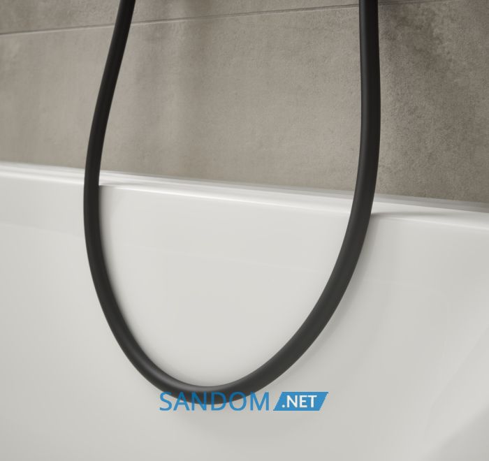 Isiflex Душовий шланг 160 см, колiр покриття чорний матовий