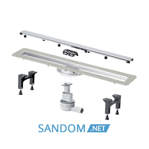Душовий лоток Advantix з решіткою Advantix Visign ER10, L-1000