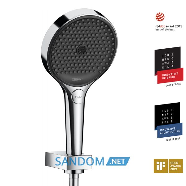 Rainfinity Душовий набiр 130 3jet зi шлангом 160 см, хром
