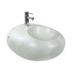 PURE STONE біде підвісне на 1 відв без переливу, 525 * 590мм, колір-grey stone C +