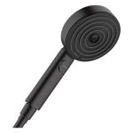 PULSIFY ручний душ (3 типа струменів PowderRain, IntenseRain, MonoRain) чорний матовий