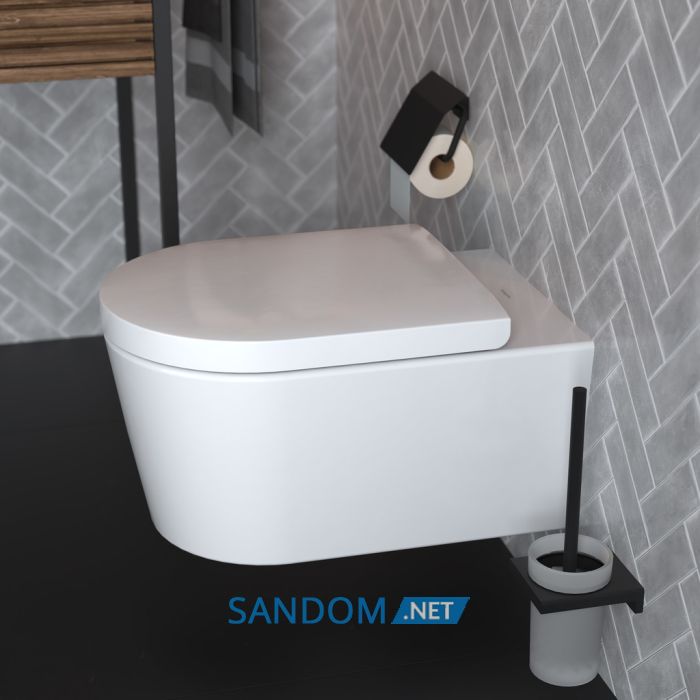 Тримач туалетного паперу HANSGROHE ADDSTORIS 41753670, чорний