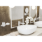 Склянка для ванної кімнати HANSGROHE ADDSTORIS 41749700, білий