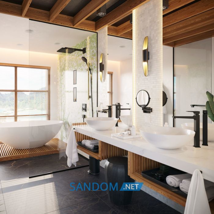 Косметичне дзеркало HANSGROHE ADDSTORIS 41791670, чорний
