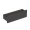SMYLE SQUARE полка настінна 45*14,8*15см, лава/з порошковим покриттям матовий, лава/фарбований матовий