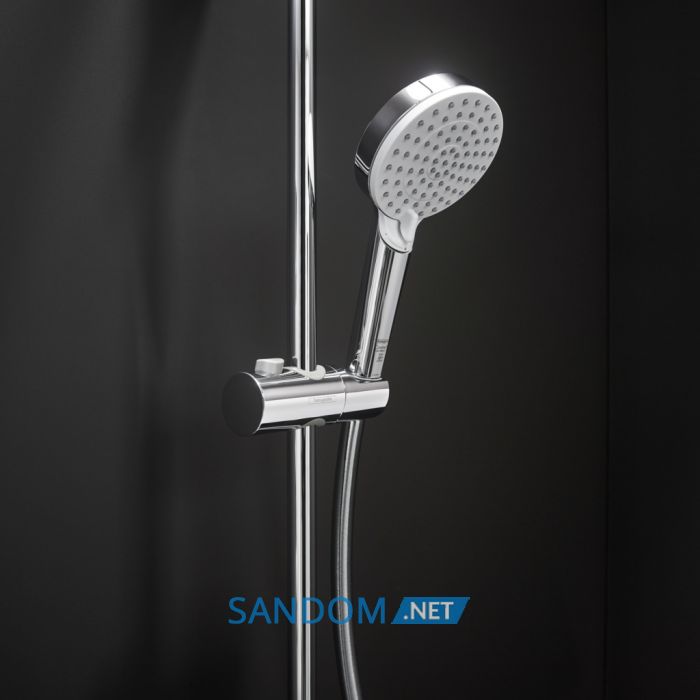 VERNIS SHAPE  душова система Showerpipe 230 з термостатом для ванни