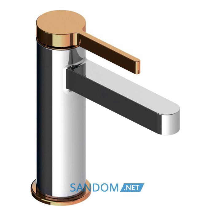 MORA змішувач для умивальника, cromo+oro
